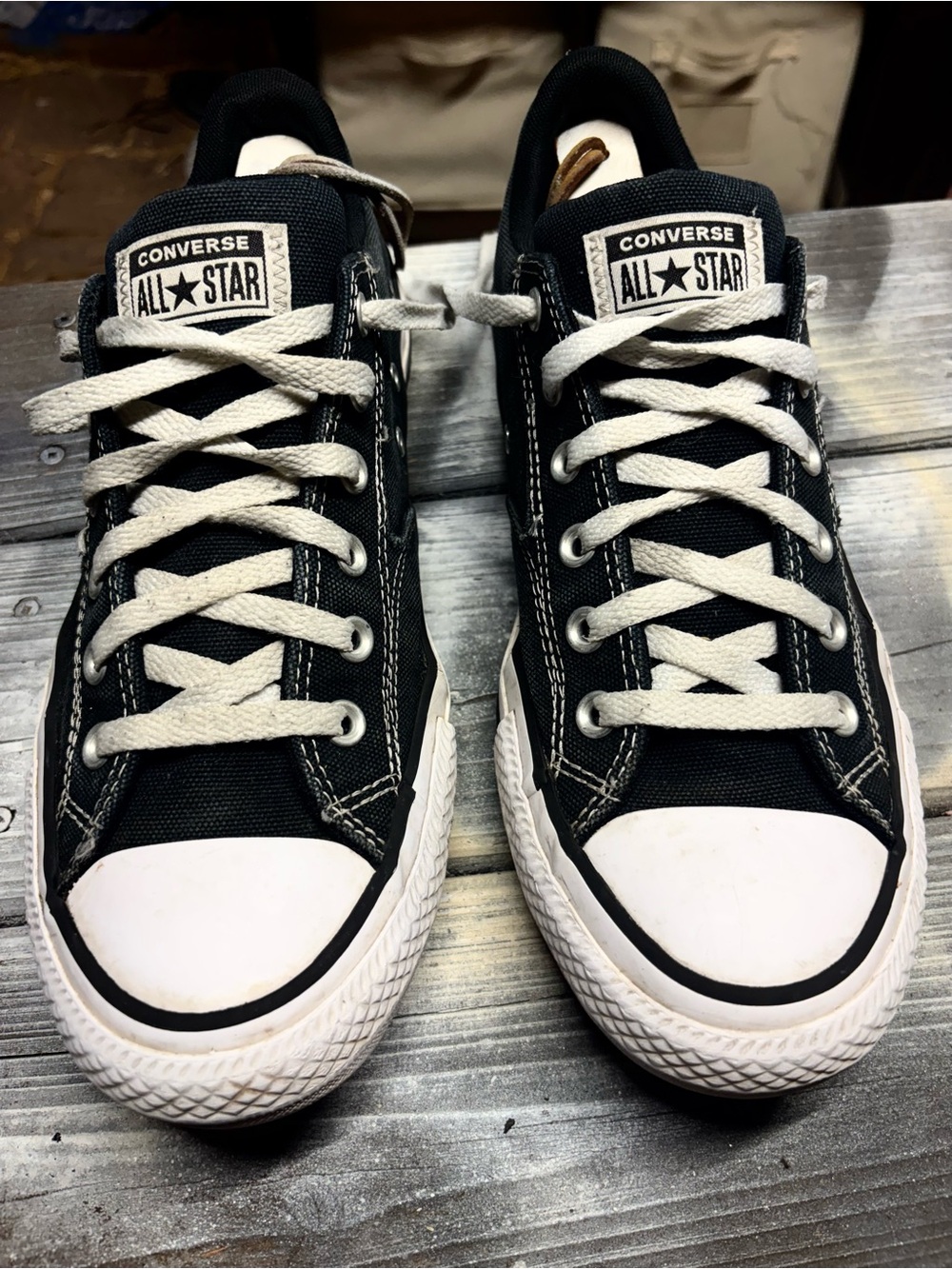 Converse All Star Pro Black Sneakers
Size Mens 10 good condition